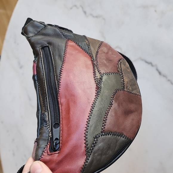 MC Marc Chantal Leather VTG Fanny Pack Multicolor - Picture 5 of 11